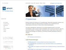 Tablet Screenshot of amcm.de